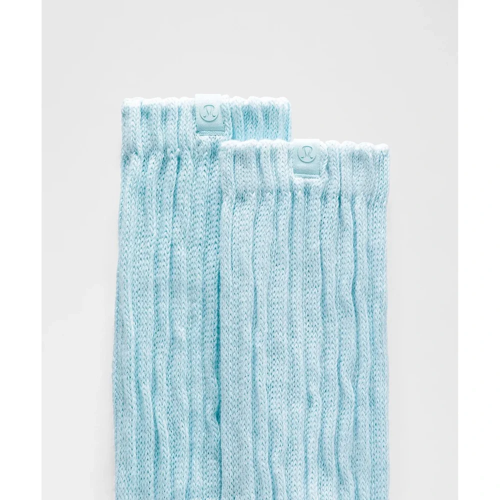Lululemon-Unisex Slouch Socks-Foam Cloud